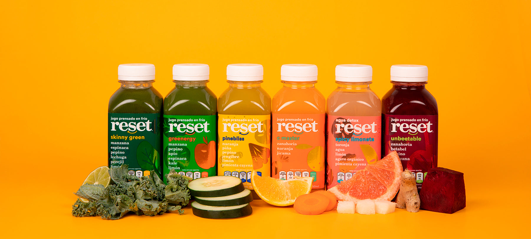 reset Juice jugos prensados en frío